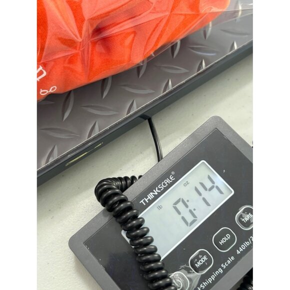 Lou & Grey Tennis League Cozy Cotton Terry Sweatshirt Size Women Crew Orange NEW - Picture 7 of 7